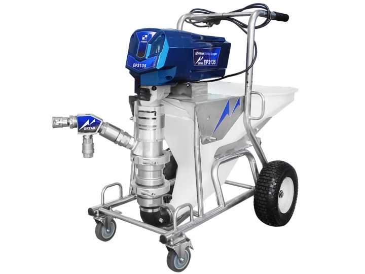 Aggrégat de pulvérisation pour façades, enduits, colles et crépis – 25L